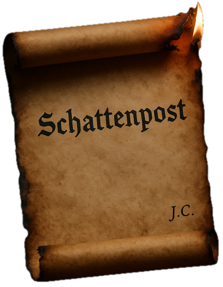 Schattenpost Julian Corvin Mystery Newsletter