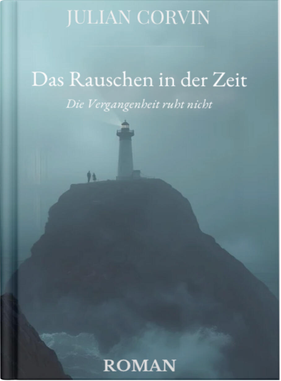 Cover Roman "Das Rauschen in der Zeit", Mystery Psychothriller